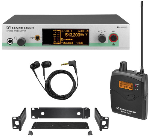 Funk In-Ear-System, Sennheiser EW300 IEM G3 (A) inkl. Kopfhörer